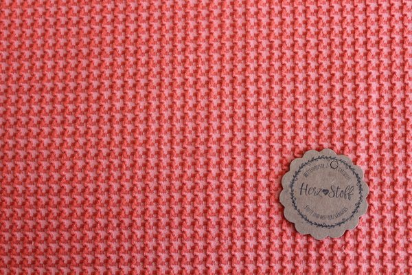 HHL Tweed Knit Jaquard luca rossa/nude